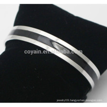 Cheap Custom Made Stainless Steel Enamel Cuff Bracelet